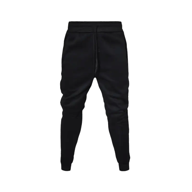 Plain black track pants sale